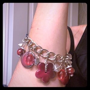 Girly charm bracelet